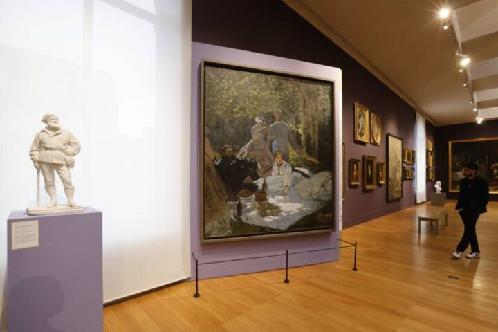 a Besancon dialogue ininterrompu entre Monet et Courbet